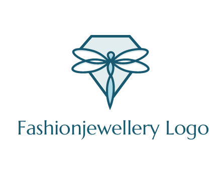 diamond behind dragonfly
