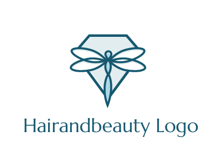 diamond behind dragonfly