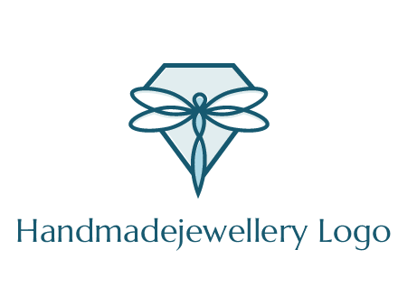 diamond behind dragonfly
