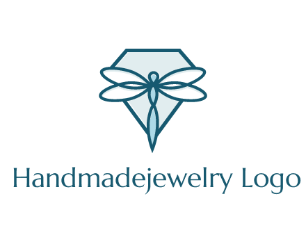 diamond behind dragonfly