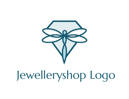 diamond behind dragonfly