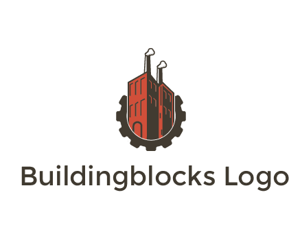 factory building in gear