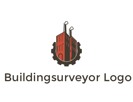factory building in gear