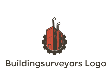 factory building in gear