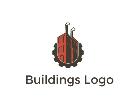factory building in gear