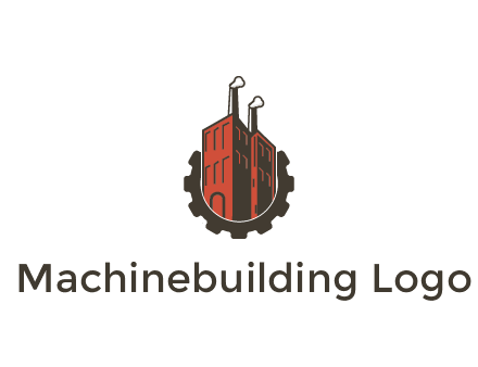 factory building in gear