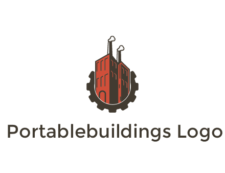 factory building in gear