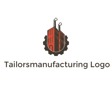 factory building in gear
