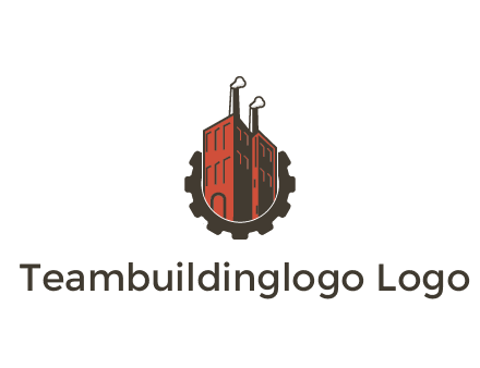 factory building in gear