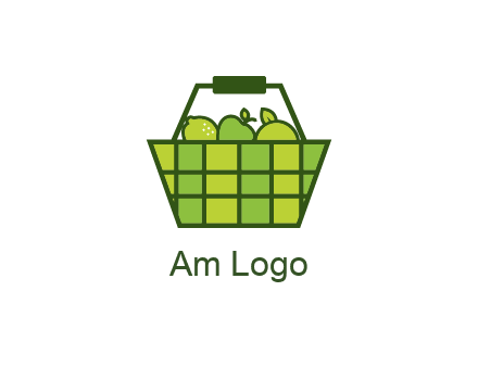 fruits inside grocery basket