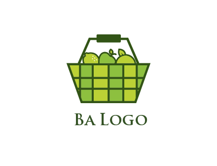 fruits inside grocery basket