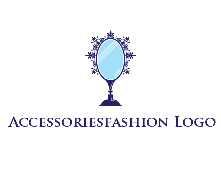 mirror with ornamental frame