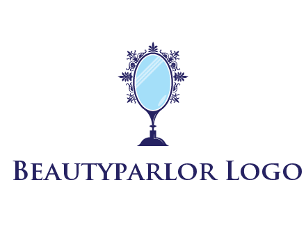 mirror with ornamental frame