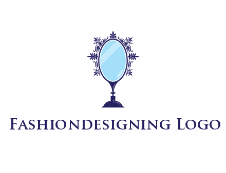 mirror with ornamental frame
