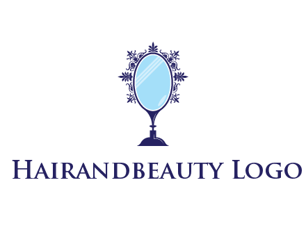mirror with ornamental frame