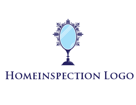 mirror with ornamental frame
