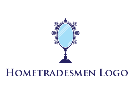 mirror with ornamental frame