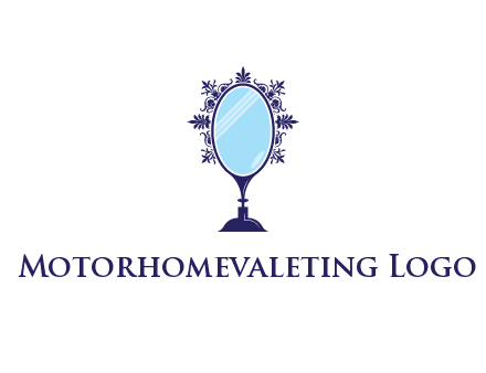 mirror with ornamental frame