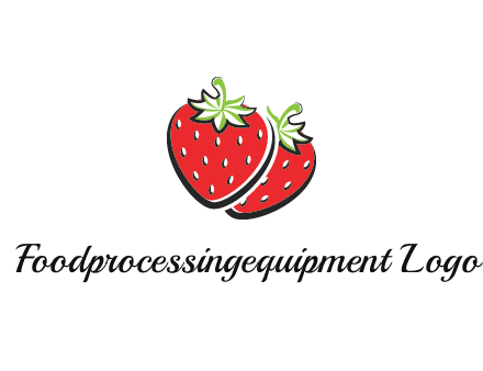 cartoonish strawberries