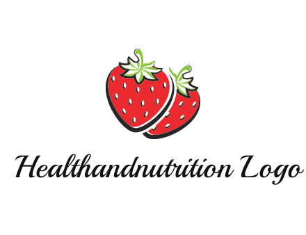 cartoonish strawberries