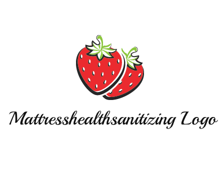 cartoonish strawberries