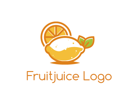 lemon juice in lemon with lemon slice