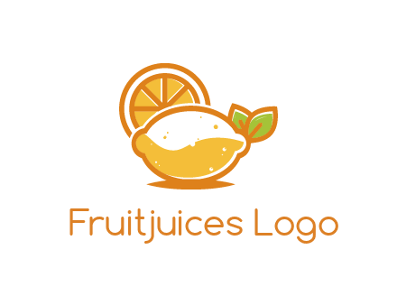 lemon juice in lemon with lemon slice