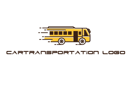 bus going in high speed