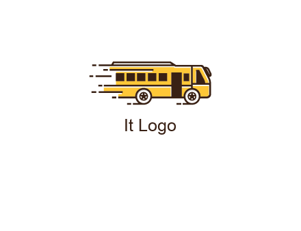 bus going in high speed