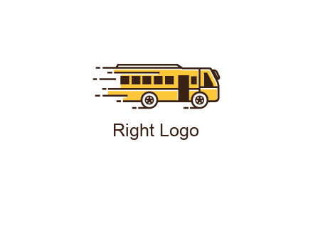 bus going in high speed