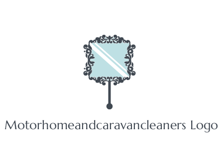 ornamental hand mirror