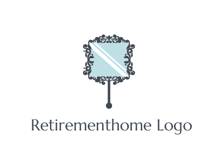 ornamental hand mirror