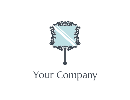 ornamental hand mirror