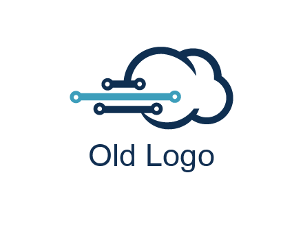 networking lines joined to cloud