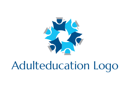 group of abstract student graphics