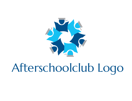 group of abstract student graphics