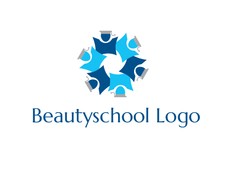 group of abstract student graphics