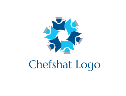 group of abstract student graphics