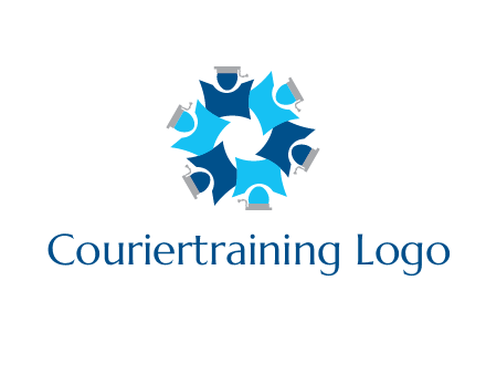 group of abstract student graphics