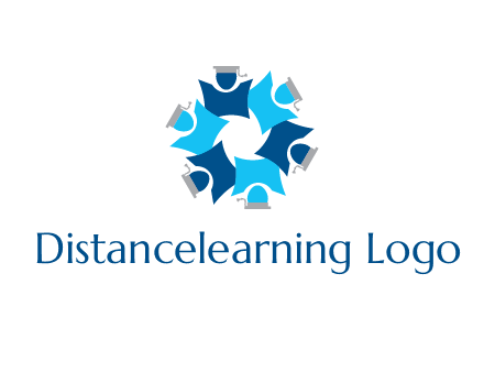 group of abstract student graphics