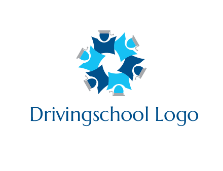 group of abstract student graphics