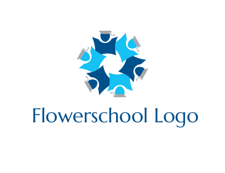 group of abstract student graphics