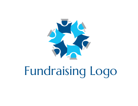 group of abstract student graphics