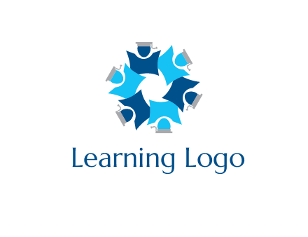 group of abstract student graphics