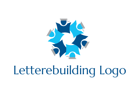 group of abstract student graphics