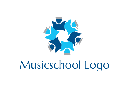 group of abstract student graphics