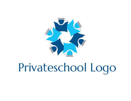 group of abstract student graphics
