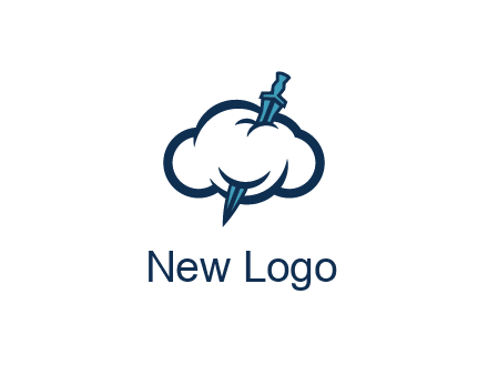 sword in cloud