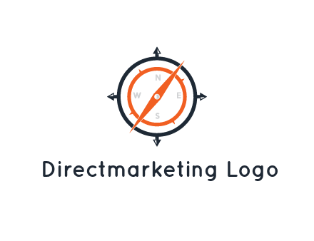 compass in circle with arrows