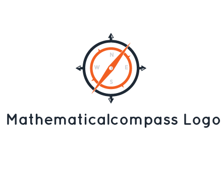 compass in circle with arrows